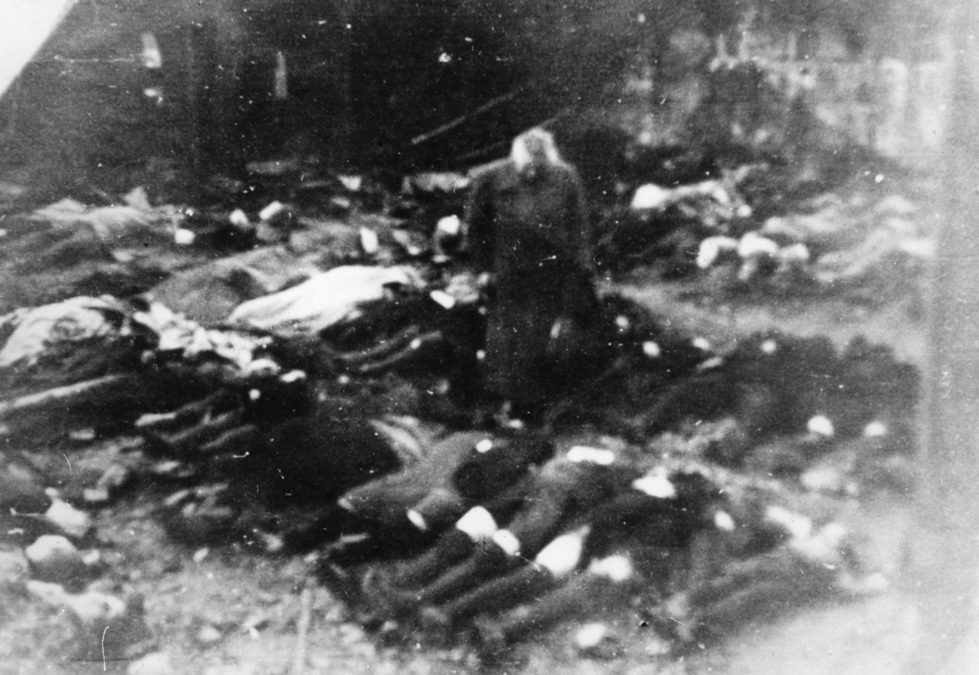 Heilbronn nach der Zerstörung vom 4.12.1944 - getöteten